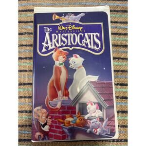 Disney The Aristocats Clamshell Case VHS Pre-Loved